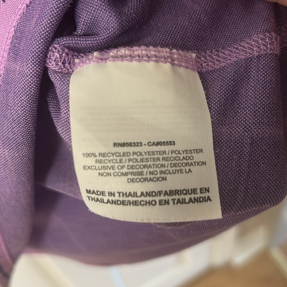 Nike Running DriFit purple long sleeve quarter zip running shirt women’s size M - Picture 8 of 12